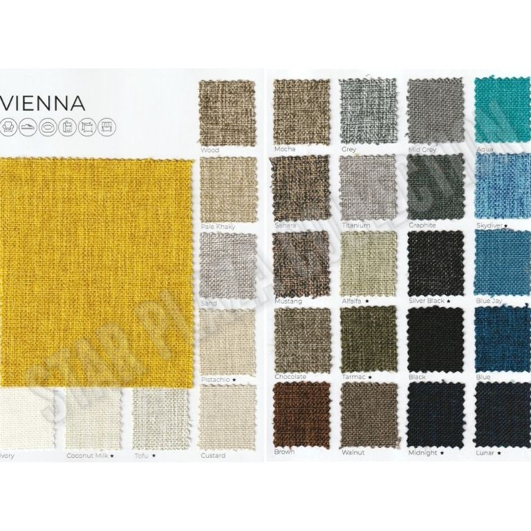 Model Baru Kain Interior Regency Fabric Minimalis  Vienna Furniture Sofa Jok Kursi Mebel