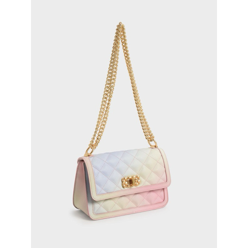 CK Micaela Quilted Chain Bag