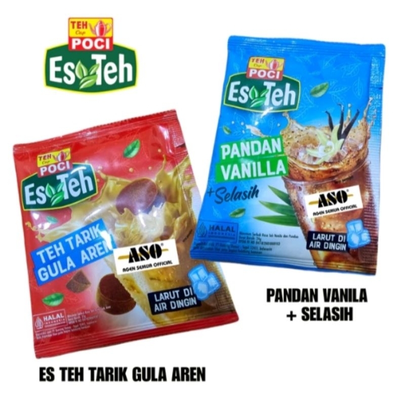 Es Teh serbuk instan TEH POCI