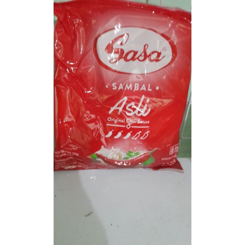 

SASA Sambal Asli Sachet 1 pack (24 sachet @8gr)