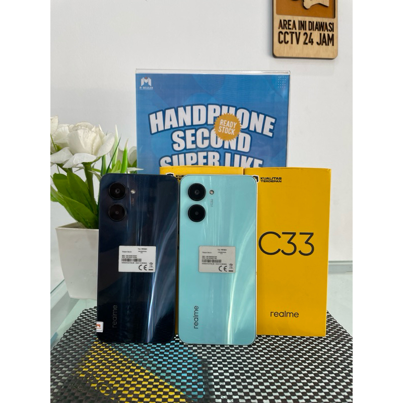 REALME C33 4/64GB || SECOND BERGARANSI RESMI