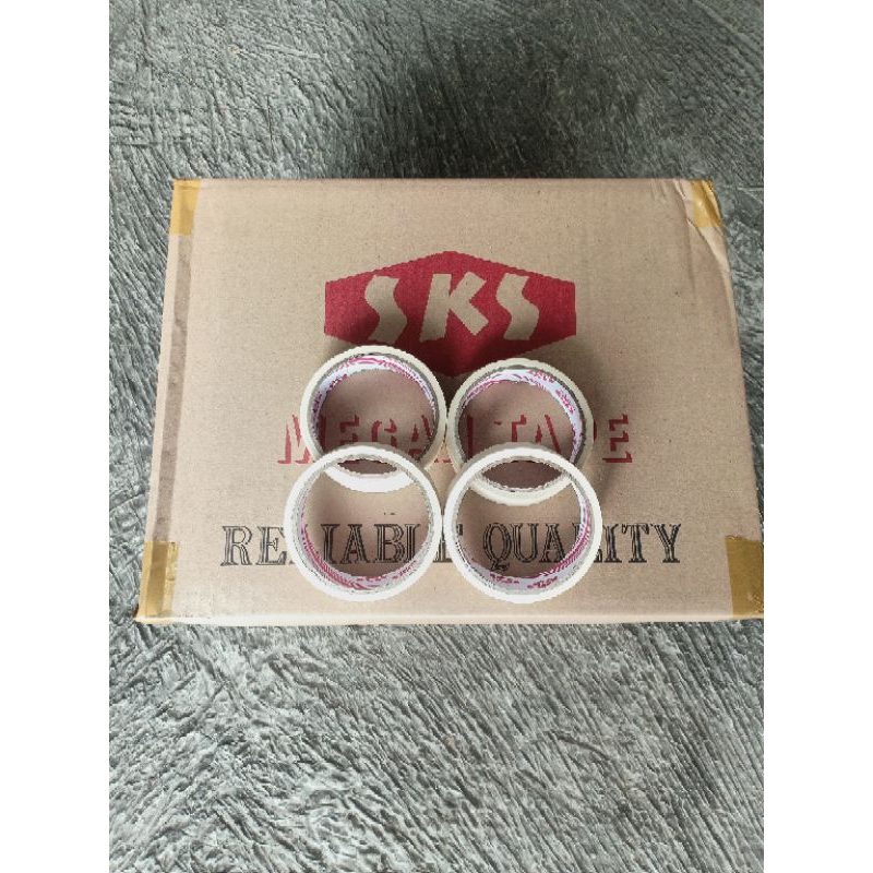 

ATH Masking Tape SKS 24mmx12 Meter Lakban Kertas SKS 1 Inci & 2 Inci x 12 Meter Per Dus