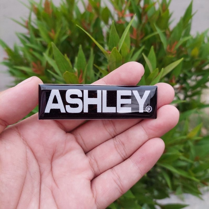 

Promo grosir 30k 4 pcs emblem logo ashley | ashley | stiker ashley timbul 3D | emblem custom