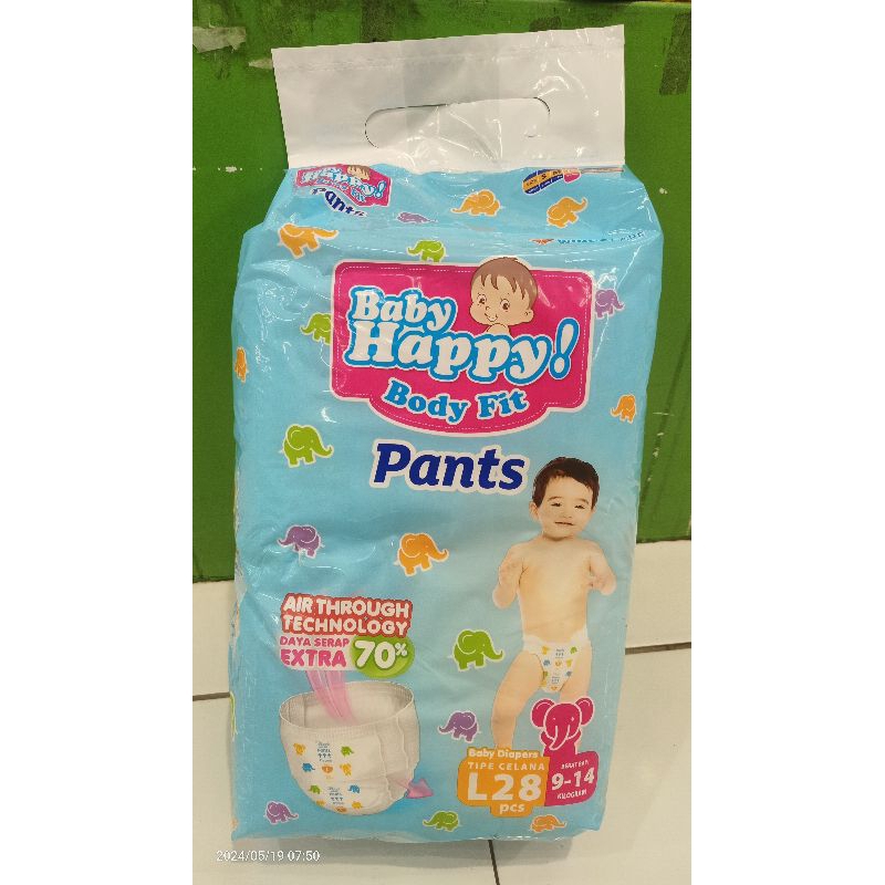 BABY HAPPY PAMPERS S40 M34. L28. XL26