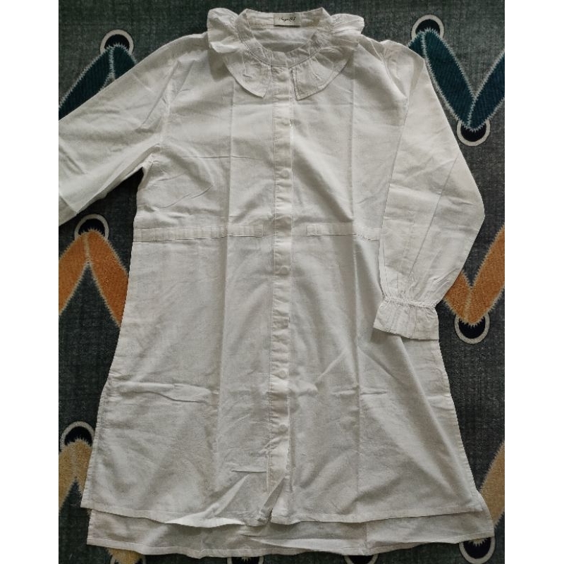 tunik putih myoutfit
