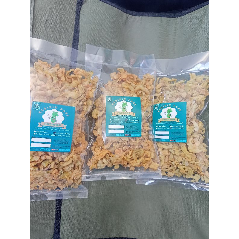 

[Obral] Fazafra Keripik Pare 120 g| Remahan/ Rempelan /Patahan | Murah Bisa Pilih Rasa