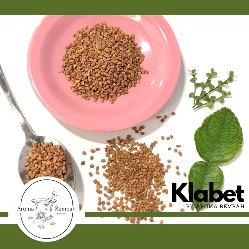 

Biji klabet / fenugreek asli berkualitas 100% murni