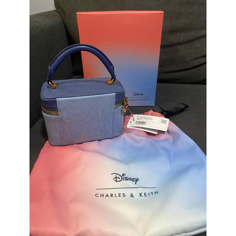 Charles&Keith x Zootopia Collection Pouch Judy Hoops Denim