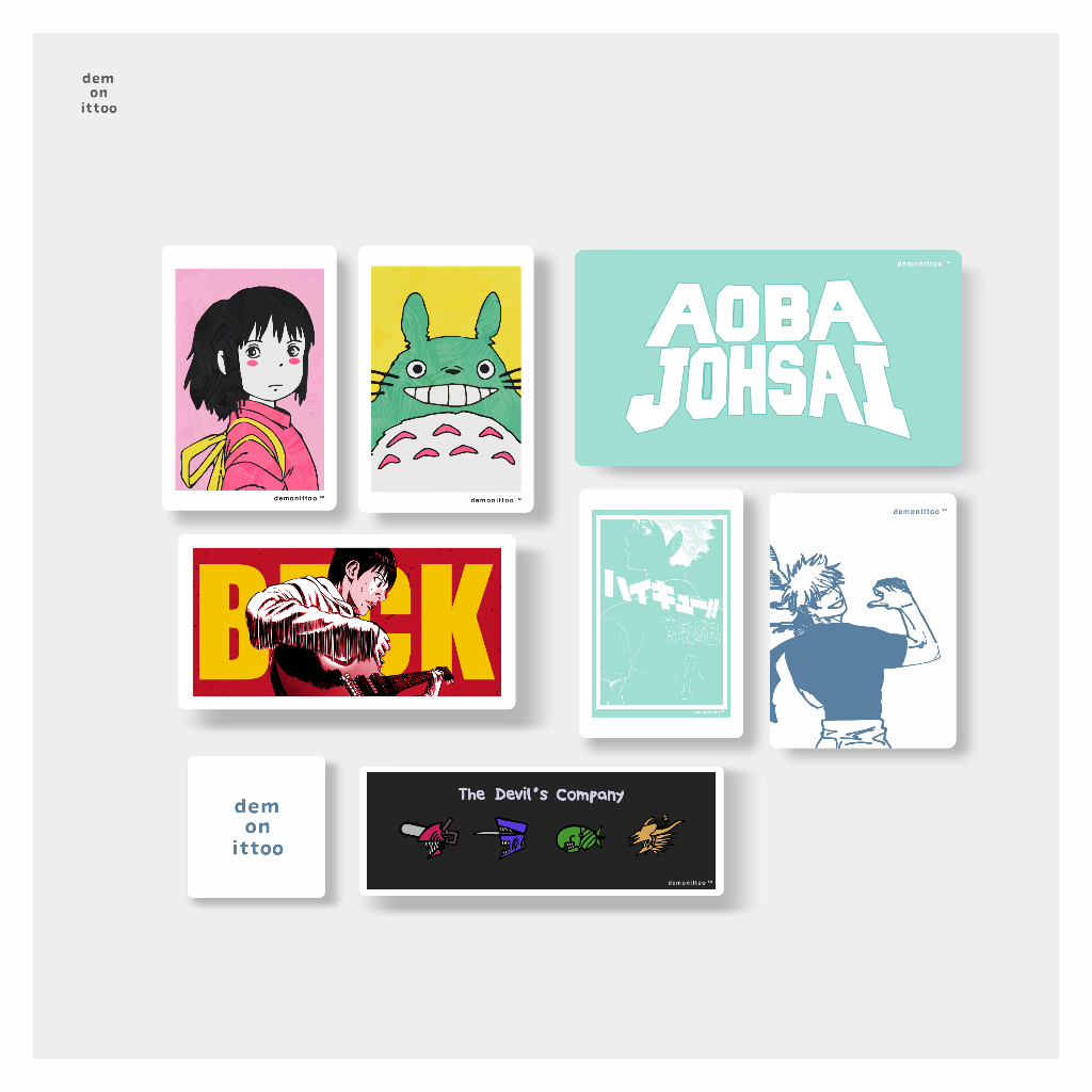 

Anime Manga Sticker Pack by demonittoo