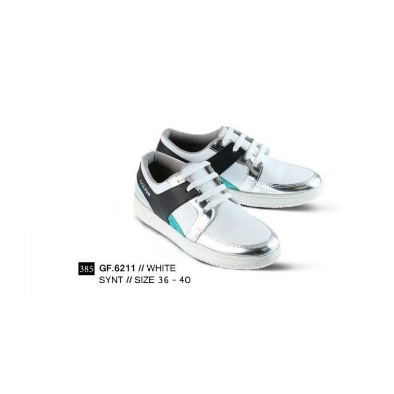 Sepatu Casual Wanita Golfer White
