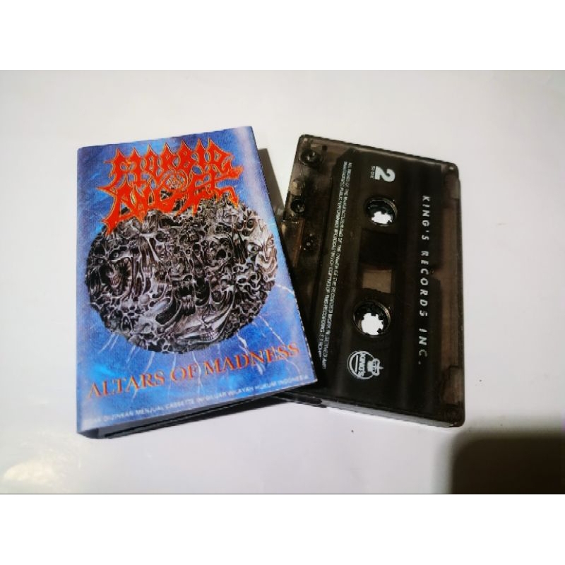 kaset morbid angel - altar of madness