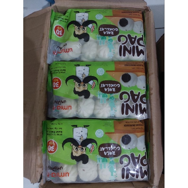 

minipao rasa coklat isi 30