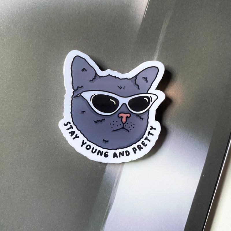 

Gato "Piuw" Vinyl Sticker