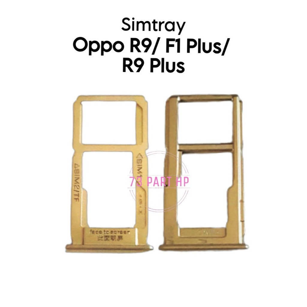 Simtray OP R9 / R9+ / F1+ / F1 Plus / X9079 / X9009 - Tempat Kartu Simlock Tray Simcard