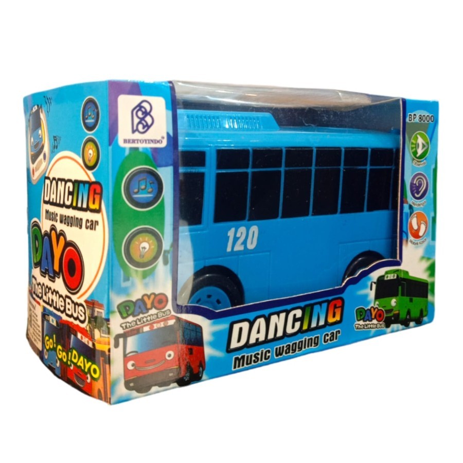 Mainan Anak Dancing Tayo - Bus Tayo Nyala Musik dan Lampu