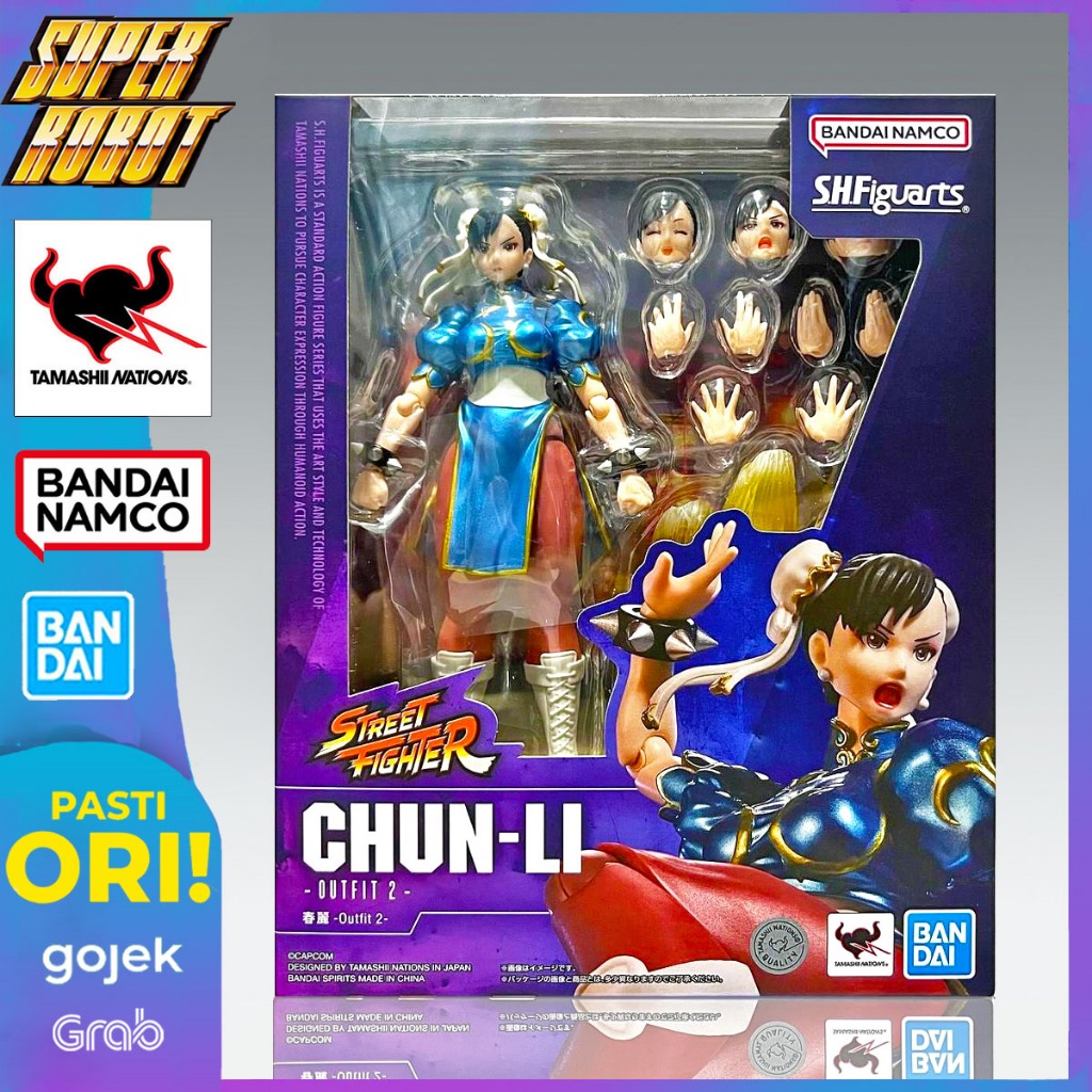 BANDAI SHF Chun Li / Chun-Li Outfit 2 Street Fighter - SHFiguarts Tamashii Nations