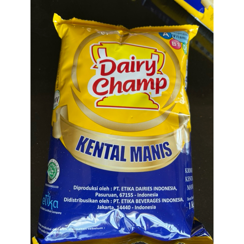 

Dairy Champ Kental Manis Bantal 1 kg