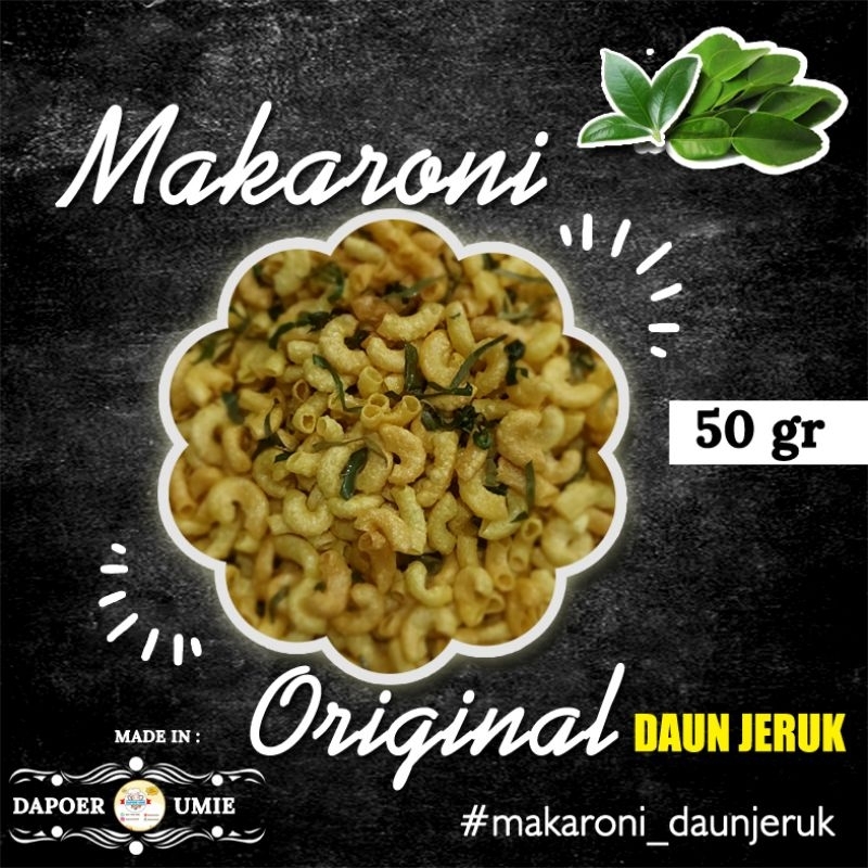 

MAKARONI BANTET ORIGINAL DAUN JERUK 50 GRAM / TIDAK KERAS,GURIH,