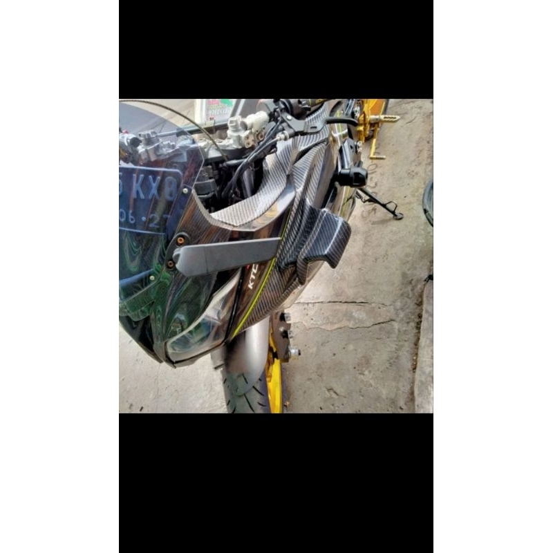 aero fairing winglet samping kawasaki ninja 250 RR
