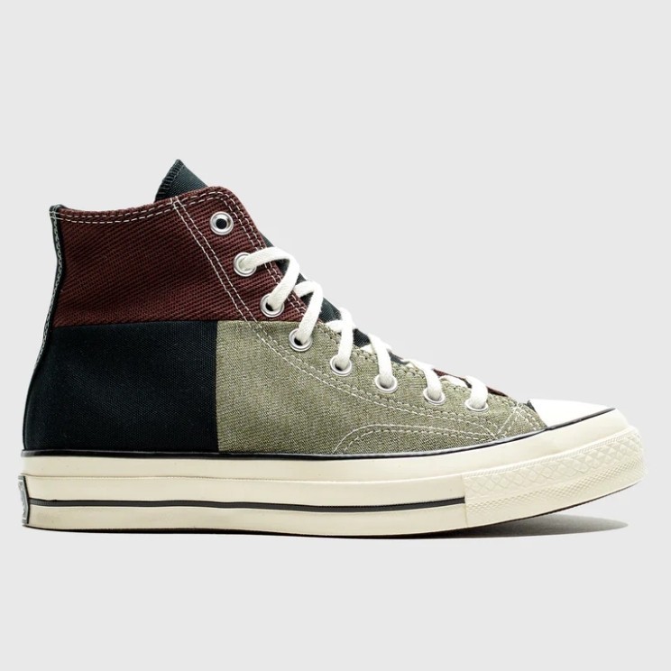 Sepatu Converse Chuck 70 High Crafted Patchwork Trolled Earth A04509C