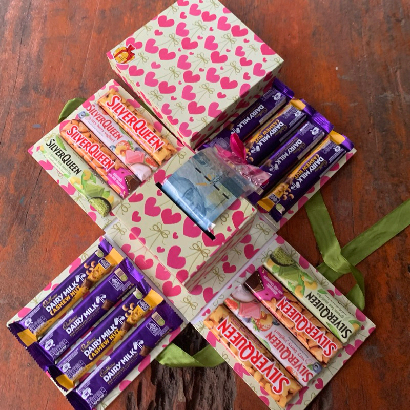 SURPRISE GIFT BOX Silverqueen Hadiah Valentine