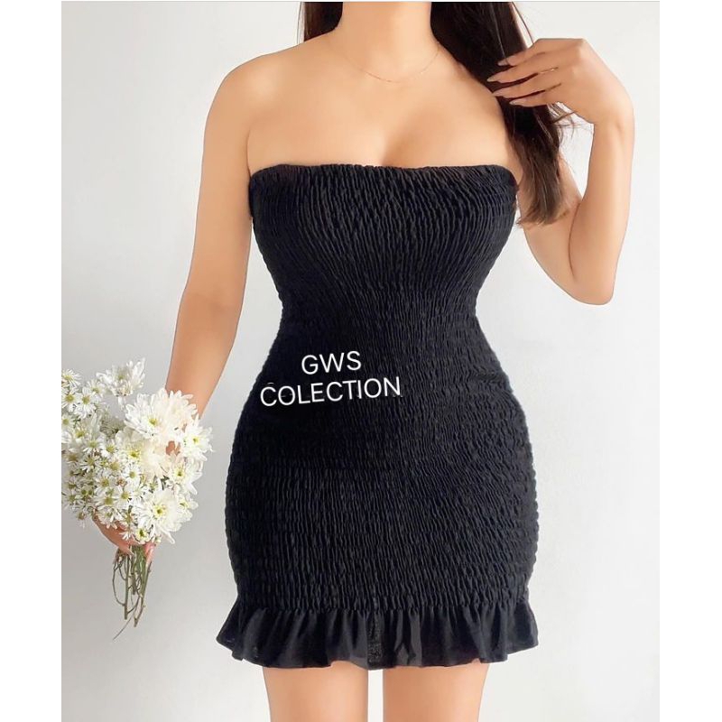 KEMBEN DRES//DRES TANPA LENGAN//DRES MINI//DRES WANITA BIG SIZE