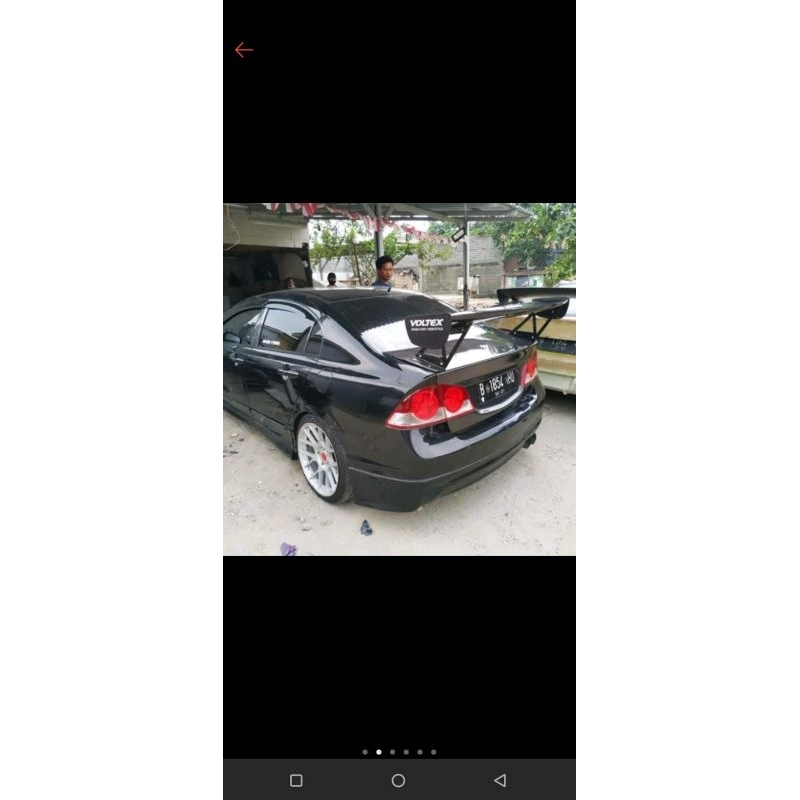 spoiler voltex universal sedan