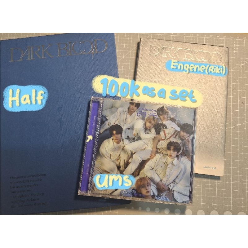 Enhypen album only & Illit album wv ver (Sicepat only)