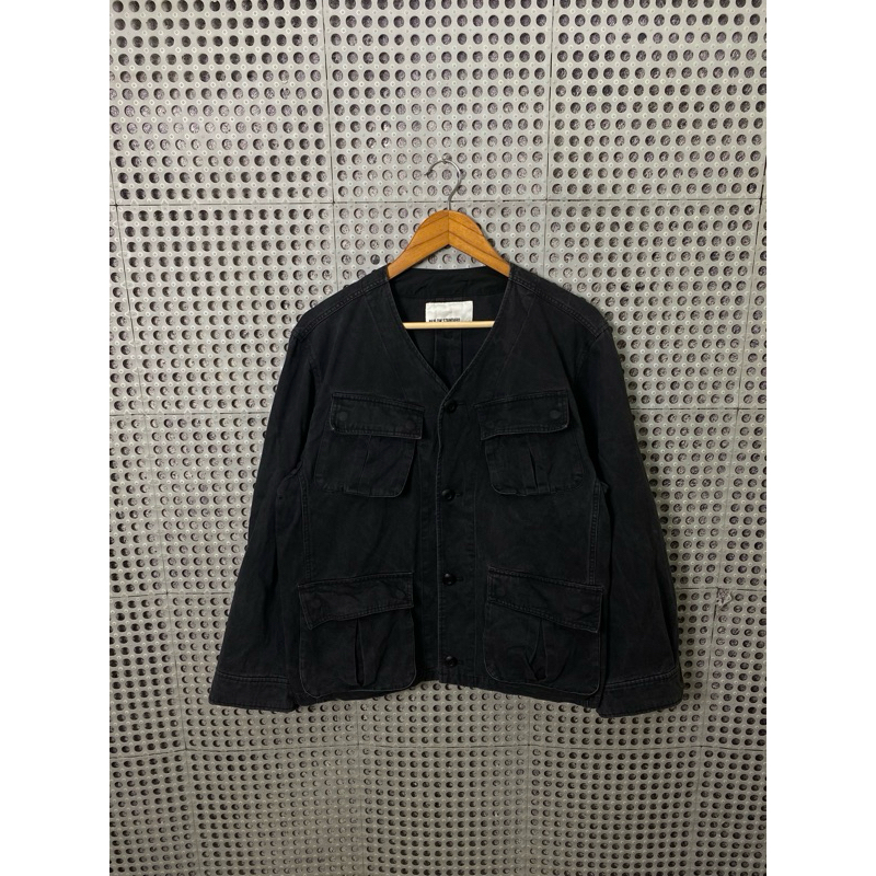 Beslow Standard Jungle Jacket Washed Black