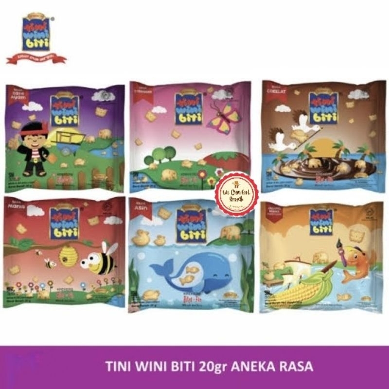 

Tini Wini Biti Crackers All Variant 18 gram (Isi 10 Bks)