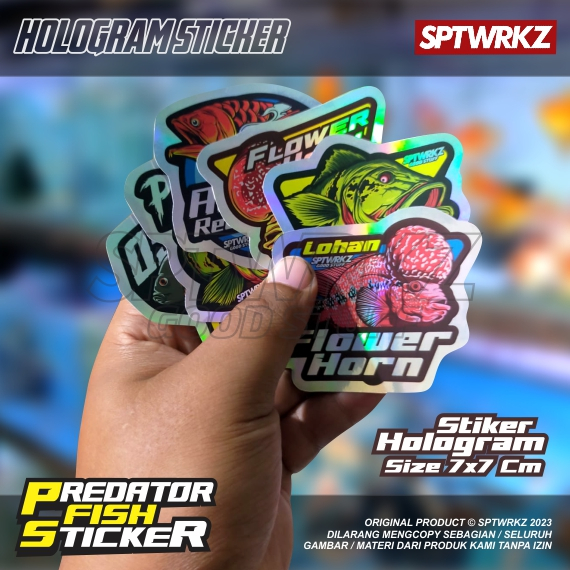

Stiker Ikan Hias, Stiker Channa, Stiker Ikan Goldfish, Stiker Ikan Predator