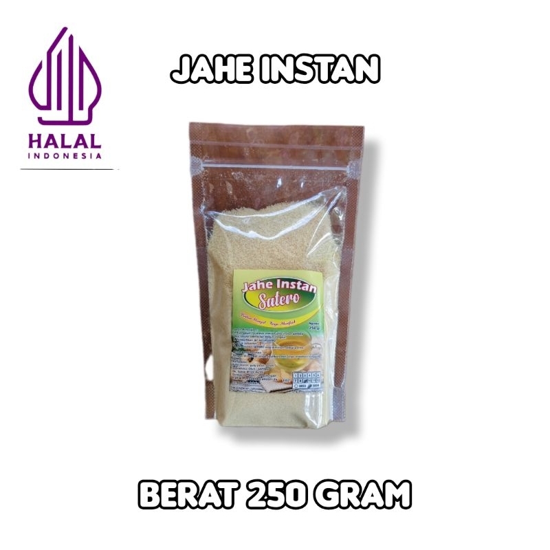 

bubuk jahe instan satero sereh 250 gram