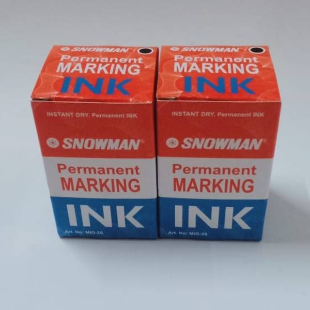 

Tinta spidol permanen / refill isi ulang spidol permanen snowman