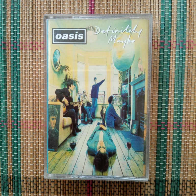 OASIS - Definitely Maybe " Cassette Tape kaset Pita