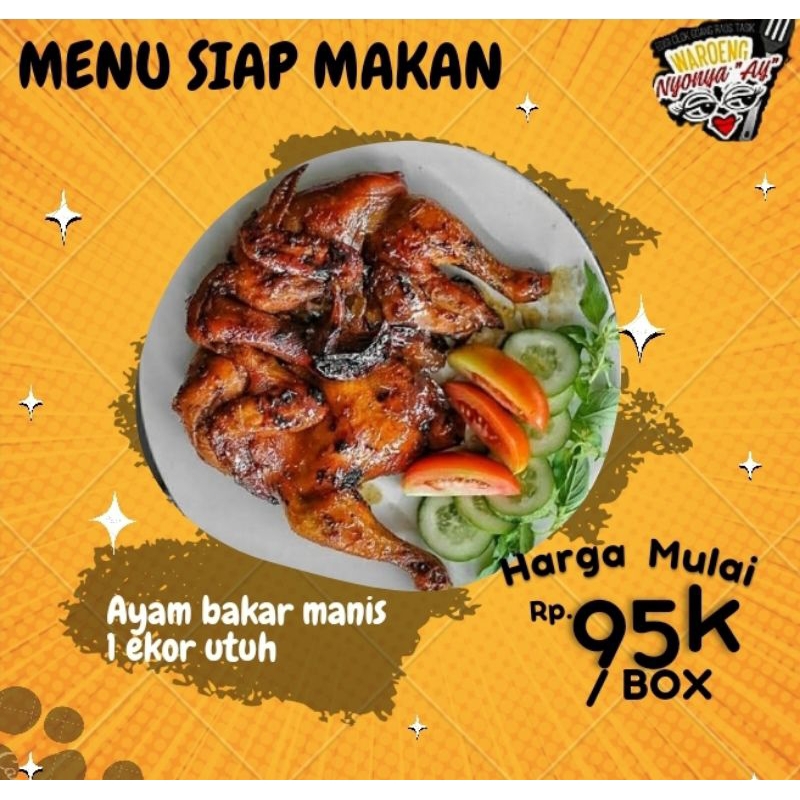 

Ayam Bakar Manis free sambel