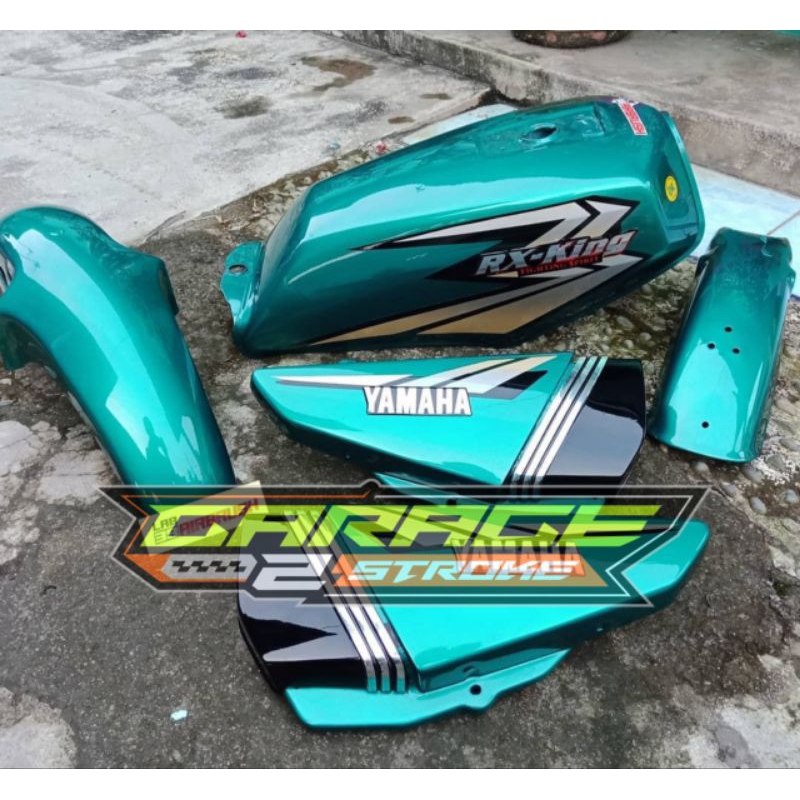 Body Bodi Set Yamaha RX-King RXk Tosca Lime Green