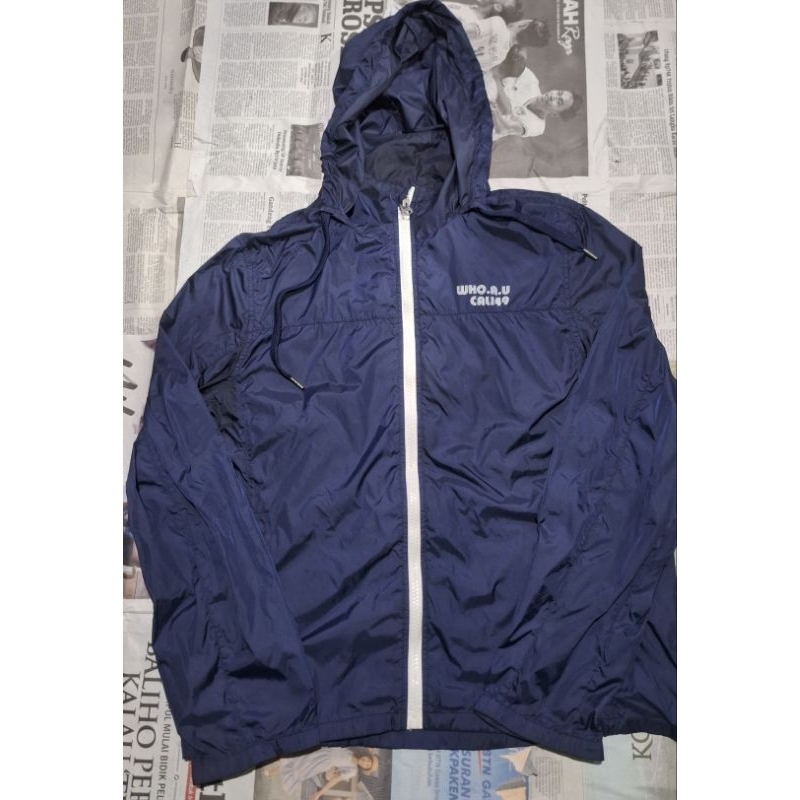 Jaket Parasut WHO A.U ( 1 layer)