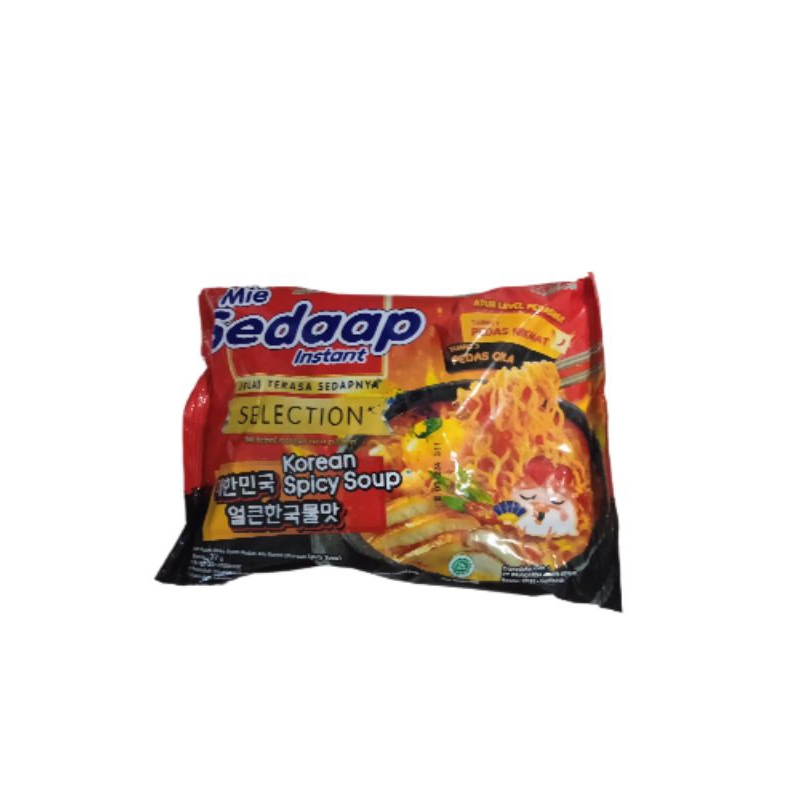 

Mie Sedaap Instan Korean Spicy Soup