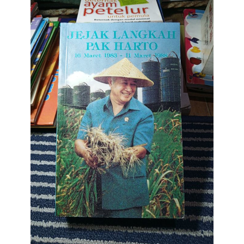JEJAK LANGKAH PAK.HARTO, 16 Maret 83 - 11 Maret 88, buku used, preloved,orisinil