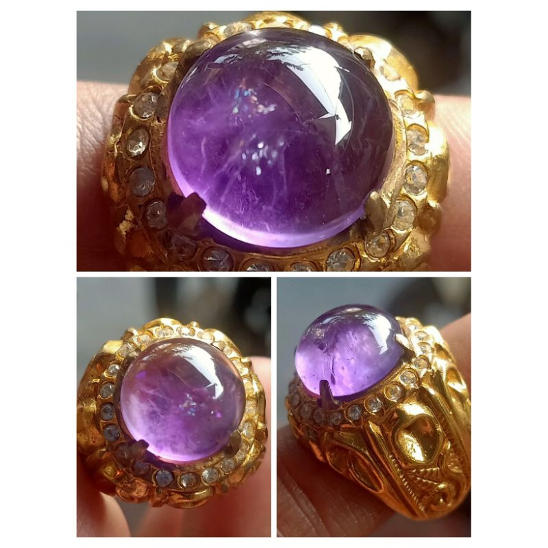 natural kecubung ungu