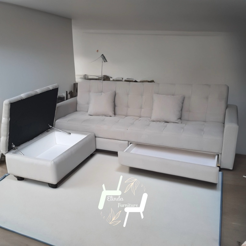 Sofa Bed L Storage