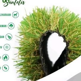 Rumput sintetis type jepang ukuran 100cm x 200cm