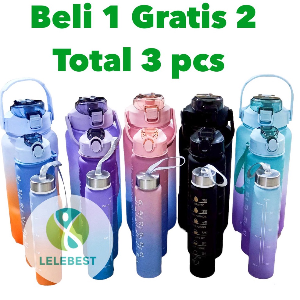 Makin laris Botol Beranak 2 Liter  1ml  5ml Botol Minum Viral 1 set