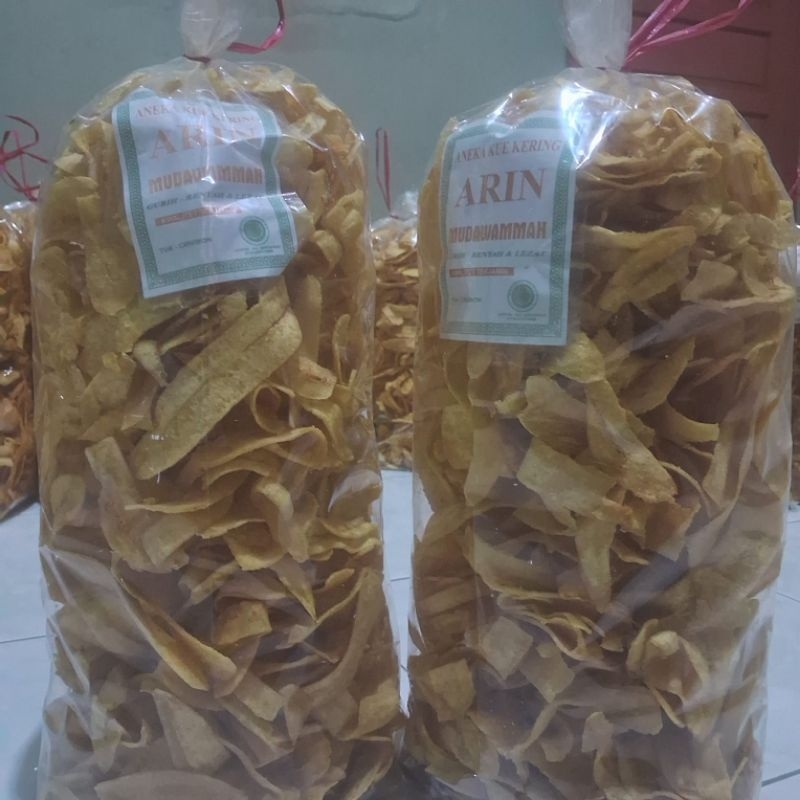 

Keripik Pisang Gurih/Pisang Crispy 250gram|Banana Crispy|Keripik Pisang