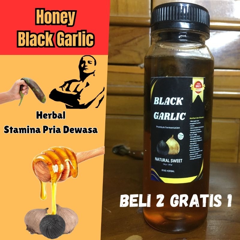 

Madu Stamina Pria Fit Hoeny Black Garlic