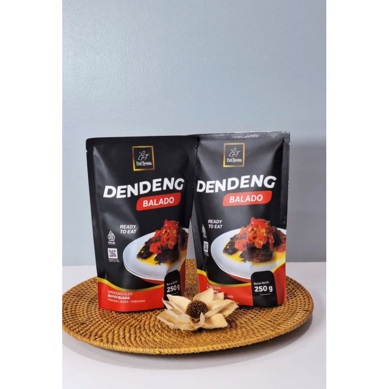 

Dendeng Balado Kemasan 250 gram Original Khas Padang