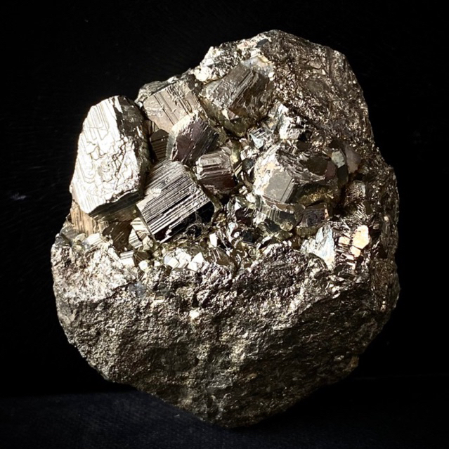 NATURAL - Cube Pyrite Rough - Bongkahan Pyrite - Gems Collection AB01