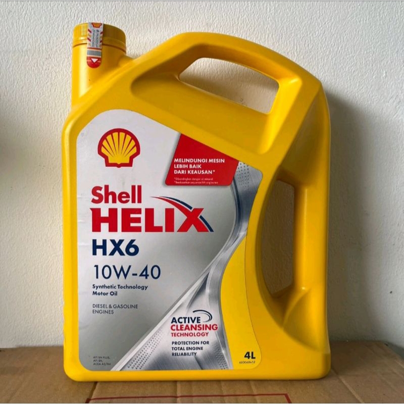 SHELL HELIX HX6 10W-40 4L||ORIGINAL