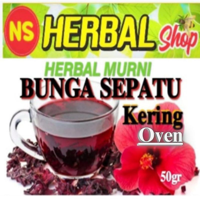 

BUNGA SEPATU MERAH MURNI KERING OVEN