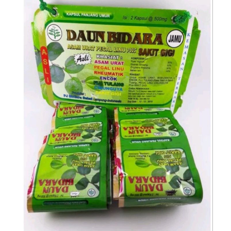 Daun Bidara Kapsul